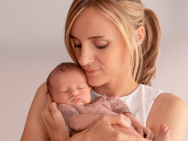 Hypnobirthing: Mama mit Baby